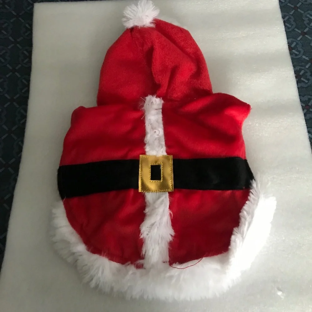 Pet Central Pet Santa Costume Size XS NEW